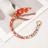 Cadena para bolso, cadena decorativa, bolso de mano para mujer con accesorios, bolso de compra individual, correa para el hombro, bufanda de seda tejida, bolso de repuesto para colgar debajo del brazo.