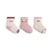 Calcetines para Bebé Invierno Engrosados de Felpa Cálidos Calcetines para Recién Nacido Rayados Florales Unisex Calcetines de Media Pantorrilla para Niños