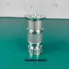 Cabezal de Cañón de Agua para Camión Cisterna, Pistola de Agua de Alta Presión, Cabezal de Cañón de Acero Inoxidable, Accesorios de Columna Recta de Chorro Ajustable