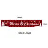 Tela de Fondo Navideño Transfronteriza Personalizada Bandera de Jardín Pareja Cortina de Puerta Pancarta Navideña Bandera de Fiesta para Puerta Decoración
