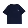 Camiseta unisex de manga corta de seda de leche, nuevo estilo de verano con estampado de gato, mangas caídas, corte holgado, top versátil para pareja