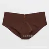 Calcinha Esportiva de Yoga Feminina Triângulo Sem Costura Exclusiva Personalizada Aderente ao Corpo Algodão Amigo da Pele Virilha Cintura Média Feminino
