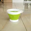 Balde Dobrável para Limpeza de Banheiro, Balde de Água para Lavagem de Carro, Pesca, Balde Telescópico, Balde para Lavar Pincéis de Arte, Balde de Água Dobrável, Balde de Plástico