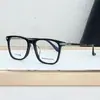 Moda Transfronteriza Chrome Hearts Acetato Titanio Estilo Japonés Cuadrado Casual Marcos para Lentes de Hombre, Versátiles para Mujer, Lentes Ópticos para Vacaciones