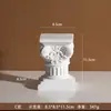 Castiçal Escultura Coluna Romana de Resina Nórdica Ornaments Modelo de Vitrine Casa Mini Adereços de Fotografia Decorações Suaves