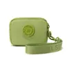 Bolsa de Moedas Nova Portátil de Nylon Transfronteiriça Mini Bolsa de Armazenamento para Batom e Fones de Ouvido Porta-Cartões Pequeno Multicamadas Bolsa de Armazenamento Resistente à Água