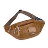 Riñonera de Cuero PU Impermeable Almacenamiento Senderismo Moda Femenina Multifuncional Bolsa de Cajero Bolsa Exterior de PU para Hombre Transfronteriza