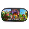 Dropshipping Minecraft Legends Compartimento para Estudiante Estuche Caja de Papelería Minecraft Caja de Bolsa de Cosméticos