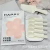 Prato de Jantar para Bolo Prato Descartável com Garfo e Faca Prato de Mesa para Bolo Prato de Sobremesa Prato com Garfo e Faca Vela de Aniversário Festa de Piquenique Assar