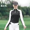 PGM Golf Manga Longa Feminina Outono e Inverno Novo Alta Elasticidade Quente Camiseta Versátil Emagrecimento Vestido de Golfe Feminino