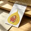 Hoja de Bodhi Zakilam Verde Madre Thangka Marco de Pared Pintura Thangka de Huang Caishen Farmacéutico Lámina de Oro Mayoreo