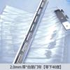 Cortina de Puerta Aplicable para Almacén Frío Resistente a Baja Temperatura Rollo Completo Cortina de Goma Cortina de Puerta Divisoria de Aislamiento Térmico Cortina de Puerta de Cuero de PVC Cortina de Puerta para Parabrisas y Aire Acondicionado