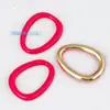 Accesorios para joyería DIY cobre puro nariz de cerdo goteando conector de doble agujero tamaño grande pequeño Rosa Rojo Rosa