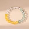 Pulsera de Citrino Piedra de Uva Cristal Blanco Pulsera de Múltiples Tesoros Diseño de Nicho Regalo para Mujeres Venta al por Mayor