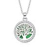 Suministro de Fábrica Difusor de Perfume Espiral Collar de Aceite Esencial de Aromaterapia Acero Inoxidable de Alta Calidad Collar para Mujer