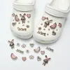 2026 Moda Nuevo Versátil Zueco de Oso con Cuentas Accesorios para Zapatos DIY Dijes Desmontables para Zapatos Hebillas de Zapatos de Alta Gama