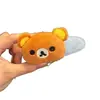 Pinza Bb Versión Coreana Pinza para el Cabello de Tela de Dibujos Animados Oso Lindo Pinza para el Cabello Infantil Flequillo Accesorio para el Cabello Pinza Lateral Otoño e Invierno