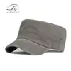 Boné de Baseball Masculino Fino Respirável Lavável 100% Algodão para Primavera e Verão, Chapéu Simples Retrô Britânico de Aba Reta para Homens