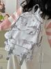 Mochila Transfronteiriça Nova Escolar Feminina de Alto Valor Novo Estilo Chinês Grande Capacidade Moderna Simples Combina com Tudo Estudante do Ensino Médio Estudante Universitária