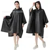 Impermeable tipo capa, Toldo, Esterilla Multifuncional Tres en Uno, Mochila, Poncho de Capa Táctica con Capucha Camuflaje para Montañismo al Aire Libre