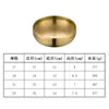 Bol de Acero Inoxidable Estilo Coreano para Fideos Fríos, Bol para Ensalada Fría, Bol para Bibimbap de Barbacoa Coreana, Bol de Doble Capa, Bol para Ramen, Bol Grande para Sopa Comercial