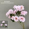 Simulación 3 Flor de Seda Gardenia Flor de Boda Decoración de Boda Arreglo Hotelero Arreglo Floral Flor Artificial Falsa Venta al por Mayor