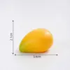 Micro paisagem criativa simulação pitaya maçã de cera fruta grande comida brincar decoração diy acessórios de saco surpresa pequenos enfeites