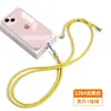 Cordão para Celular 6mm Feito Sob Medida de Fábrica, Alça Transversal, Alça de Pescoço, Alça com Clipe, Adesivo de Fixação, Capa com Pingente, Alça de Tecido para Pendurar