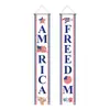 Coplas Transfronterizas del Nuevo Día de la Independencia, Banderas del Día Nacional Americano, Decoraciones para Eventos Festivos, Montaje de Ambiente, Personalización de Fiestas
