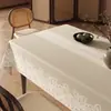 Mantel estilo wabi-sabi, impermeable, a prueba de aceite, lavable, resistente al calor, mantel estilo japonés, lujo ligero, sensación de alta gama, paño protector para mesa de centro de sala de estar