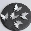 5 Ácido acético imitación concha hueca mariposa diy pasador antiguo material de paso