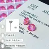 Pendientes de acero de titanio 316L, superventas de verano, colección Hua Zi color moca, pendientes auténticos Shijia Hua Zi, pendientes para el cuidado de perforaciones en la oreja
