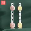 Suministro Transfronterizo de Productos para Madres y Bebés: Cerradura Plana Oso Pequeño, Protección para Bebés, Cerradura de Seguridad Multifuncional para Niños
