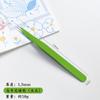 Pinzas de Acero Inoxidable de 1.5 mm de Espesor en Colores Macarrón, Adecuadas para Journaling, con Puntas Curvas y Rectas