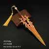 Periféricos Originales del Juego Wolf's End 22cm Modelo de Arma de Aleación Espada Águila del Viento Arma Orgullo del Cielo Juguete Dios