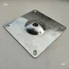 Placa Base Galvanizada para Fuente de Alimentación de Transformador, Accesorios de Base para Transformador Toroidal, Tapa Inferior de Hierro Toroidal