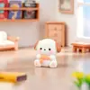 Bufanda de Resina 3D Figuras de Animales Decoración de Escritorio Coche Pequeños Adornos Accesorios Llavero Colgante de Bolsa