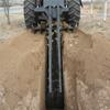 Máquina excavadora de zanjas para cables de tuberías de ingeniería Máquina ranuradora de pavimento de hormigón Máquina excavadora de doble cadenaaccionada por tractor