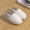 Zapatos de luna al por mayor fábrica directa verano malla transpirable zapatos para mujeres embarazadas gruesos talla extra antideslizantes con bolsa de fondo suave pantuflas