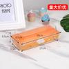 Empaque para Bento de Sándwich Pan de Crema de Carne Caja para Panecillos Rollo de Pastel Caja Rectangular para Pastel Bento