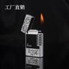 Atacado de fábrica DK834 clássico Langsheng roda de esmeril lateral deslizante chama aberta isqueiro de metal gravação personalizada