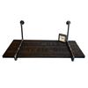 Mesa de Computador de Tubo de Água de Ferro Forjado Estilo Americano Quarto Estudo Casa Mesa de Parede Montada Mesa de Parede Simples Mesa de Canto