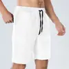 Pantalones Cortos Deportivos de Pana para Hombre, Adecuados para Entrenamiento, Fitness, Carrera Casual y Exportación