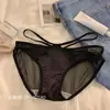 Ropa interior de encaje sexy de malla de puro deseo japonés para mujer, ropa interior cómoda y caliente de comercio exterior para mujer