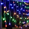 Luzes de Corda LED Decorativas para Exterior, Bolas de Cristal com Bolhas, Decorações de Acampamento, Caixas de Presente de Flores para Feriados, Luzes Decorativas para Jardim