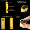Publicidad carcasa metálica personalizada pintura a prueba de viento traje de baño belleza encendedor inflable láser color UV LOGO