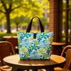 Bolsa de Compras Plegable Portátil, Bolsa de Compras de Tela Oxford de Gran Capacidad, Bolsa de Compras Plegable Portátil para el Hogar de Nuevo Estilo, Personalizable