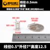 Resorte de compresión táctil de fábrica de origen de Huizhou en stock, venta al por mayor, accesorios electrónicos y eléctricos, botón, interruptor de resorte, resorte
