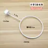 Tablero ranurado tubo cuadrado perchero para gorras perchero de bolas anillo de gorra negro grueso soporte gancho accesorios de exhibición de sombreros aro de baloncesto en la pared