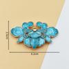 Una variedad de accesorios de aleación tipo cloisonné imitación colgante azul quemado accesorios de aleación con borla horquilla antigua para manualidades corona para el cabello